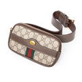 Shoulder Bag Mini Ophidia Waist Bag Beige Supreme Coated Canvas