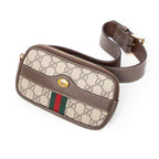 Shoulder Bag Mini Ophidia Waist Bag Beige Supreme Coated Canvas