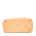 Bolso de hombro edición limitada Isaac Mizrahi Centenaire Sac Weekend PVC resina/cuero Vachetta color camel