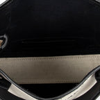 Shoulder Bag XS Navy Cabas Beige Canvas