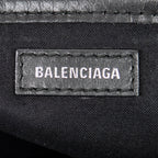 Shoulder Bag XS Navy Cabas Beige Canvas