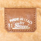 Shoulder Bag Vintage Rectangular Zip Shoulder Bag Brown Monogrammed Canvas
