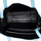 Shoulder Bag XXS Everyday Tote Light Blue Grained Leather