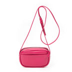 Bandolera XS Everyday Camera Bag Piel Granulada Rosa Fucsia