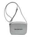 Shoulder Bag XS Everyday Camera Bag Silver Glitter Leather