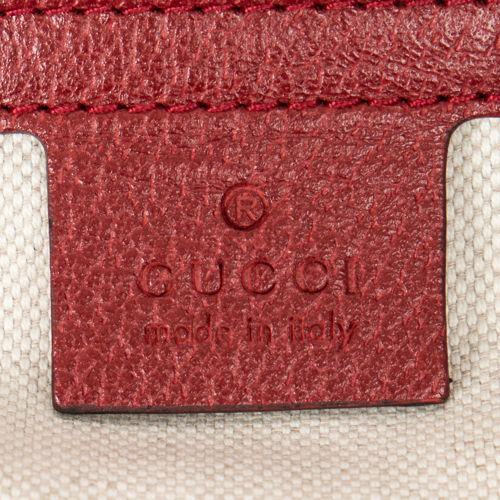 Shoulder Bag Ltd. Ed. Alessandro Michele 2020 Multicolor Baiadera Belt Bag Red Striped Canvas