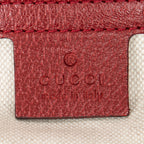 Shoulder Bag Ltd. Ed. Alessandro Michele 2020 Multicolor Baiadera Belt Bag Red Striped Canvas