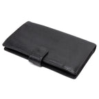 Wallet CC Timeless Long Bifold Wallet Black Caviar Leather