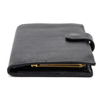 Wallet CC Timeless Long Bifold Wallet Black Caviar Leather