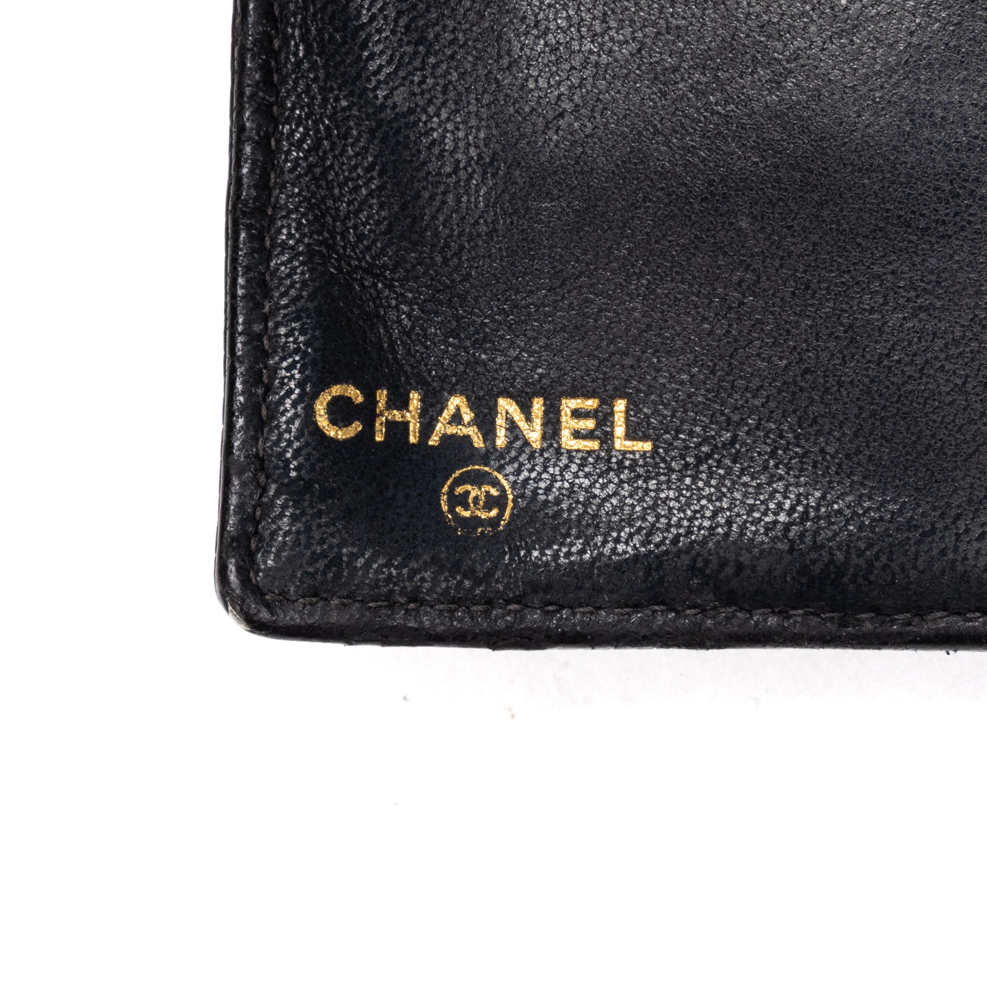 Wallet CC Timeless Long Bifold Wallet Black Caviar Leather