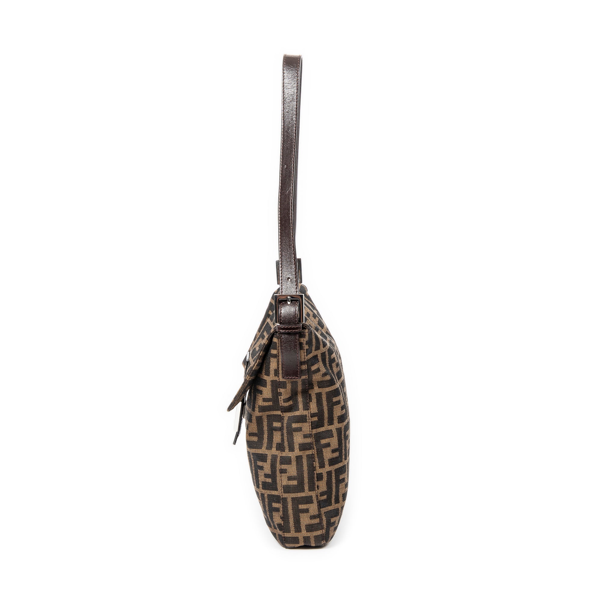 Sac bandoulière Carré Rabat Épaule Kaki Toile Zucca