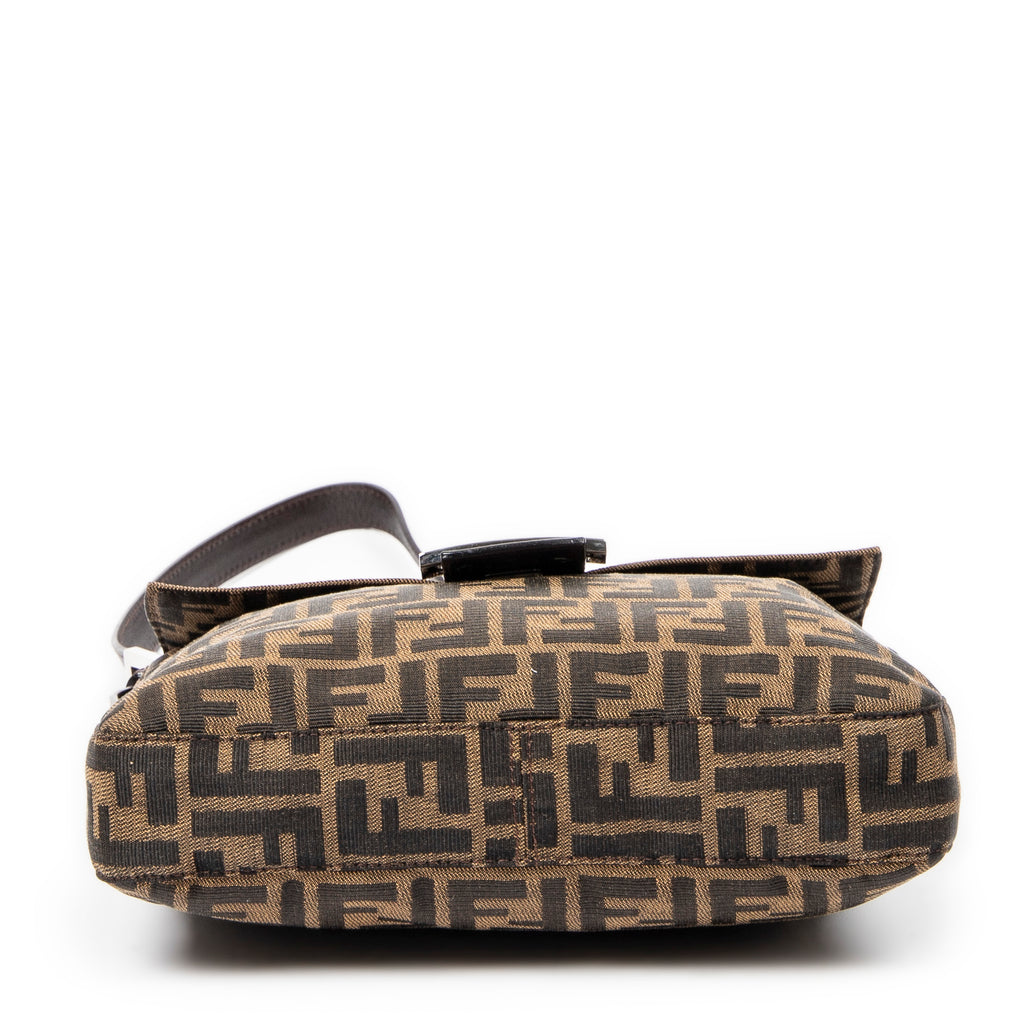 Sac bandoulière Carré Rabat Épaule Kaki Toile Zucca