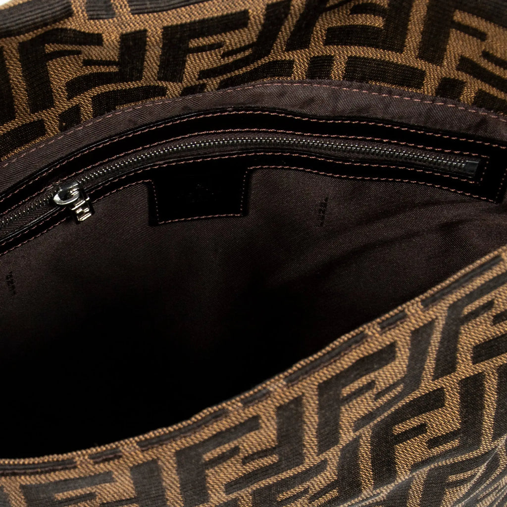 Sac bandoulière Carré Rabat Épaule Kaki Toile Zucca