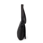 Shoulder Bag Small Flap Crossbody Dark Brown Zucchino Canvas
