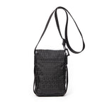 Shoulder Bag Small Flap Crossbody Dark Brown Zucchino Canvas
