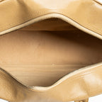 Handbag CC Timeless Bowler Bag Tan Quilted Caviar Leather