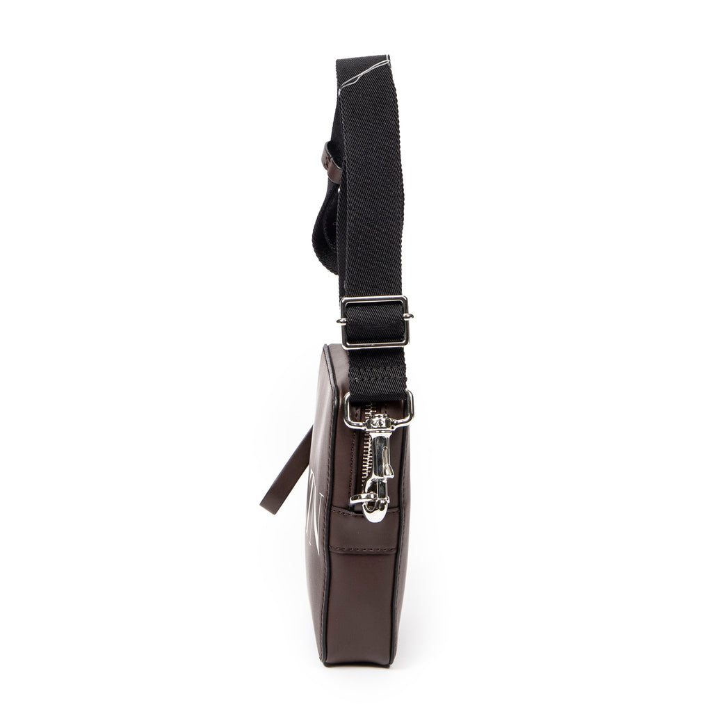 Shoulder Bag Small VLTN Crossbody Mocca Smooth Calfskin Leather