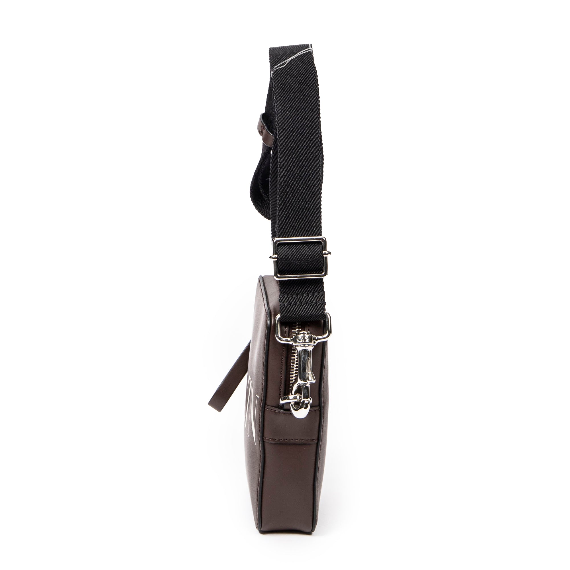 Shoulder Bag Small VLTN Crossbody Mocca Smooth Calfskin Leather