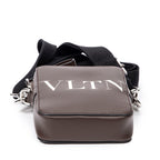 Shoulder Bag Small VLTN Crossbody Mocca Smooth Calfskin Leather