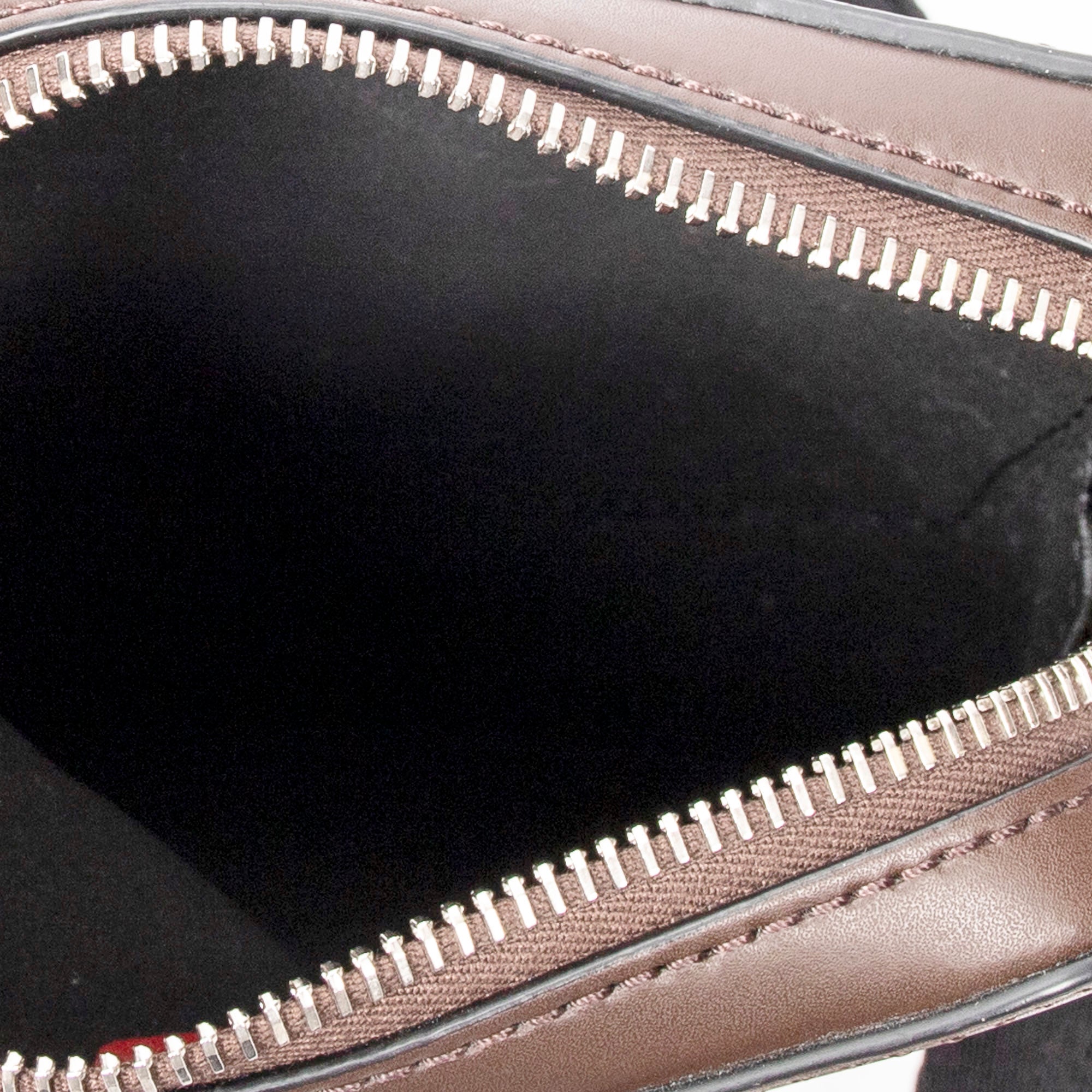 Shoulder Bag Small VLTN Crossbody Mocca Smooth Calfskin Leather