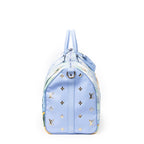 Travel Bag Ltd. Ed. Jeff Koons Masters Collection Van Gogh Keepall Bandouliere 50 Blue Masters Collection Van Gogh Printed Coated Canvas