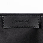 Bolso de Hombro Pequeño Cabas Navy Piel de Becerro Negra
