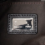Shoulder Bag Small Flap Crossbody Black Zucchino Canvas