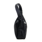 Shoulder Bag Mini Hobo Pochette Black Nylon Canvas
