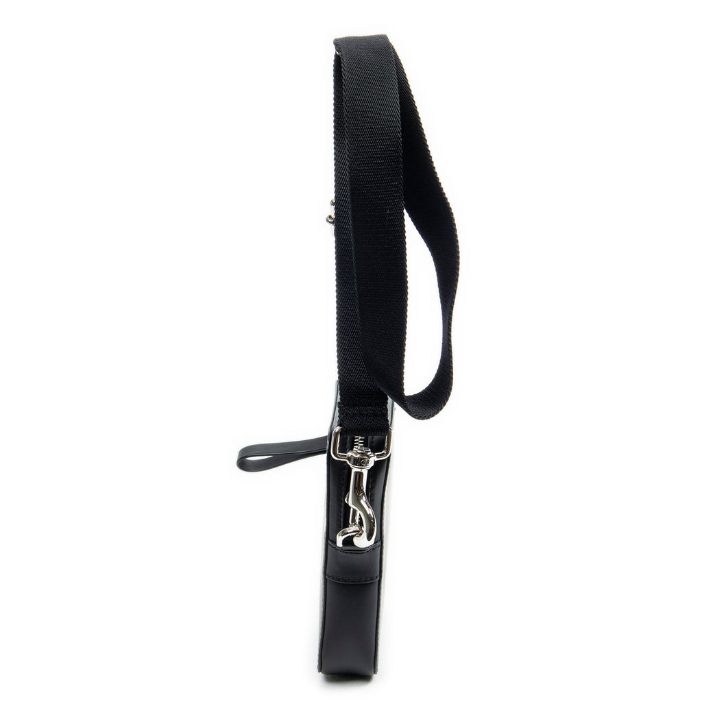 Shoulder Bag VLTN Small Crossbody Black Logo Print Smooth Calfskin Leather