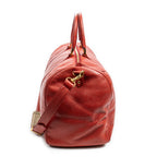 Travel Bag CC Timeless Large Boston Red Caviar Leather