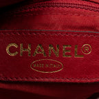 Travel Bag CC Timeless Large Boston Red Caviar Leather