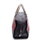 Handbag Tricolor Amazona 36 Fuchsia Grained Calfskin Leather