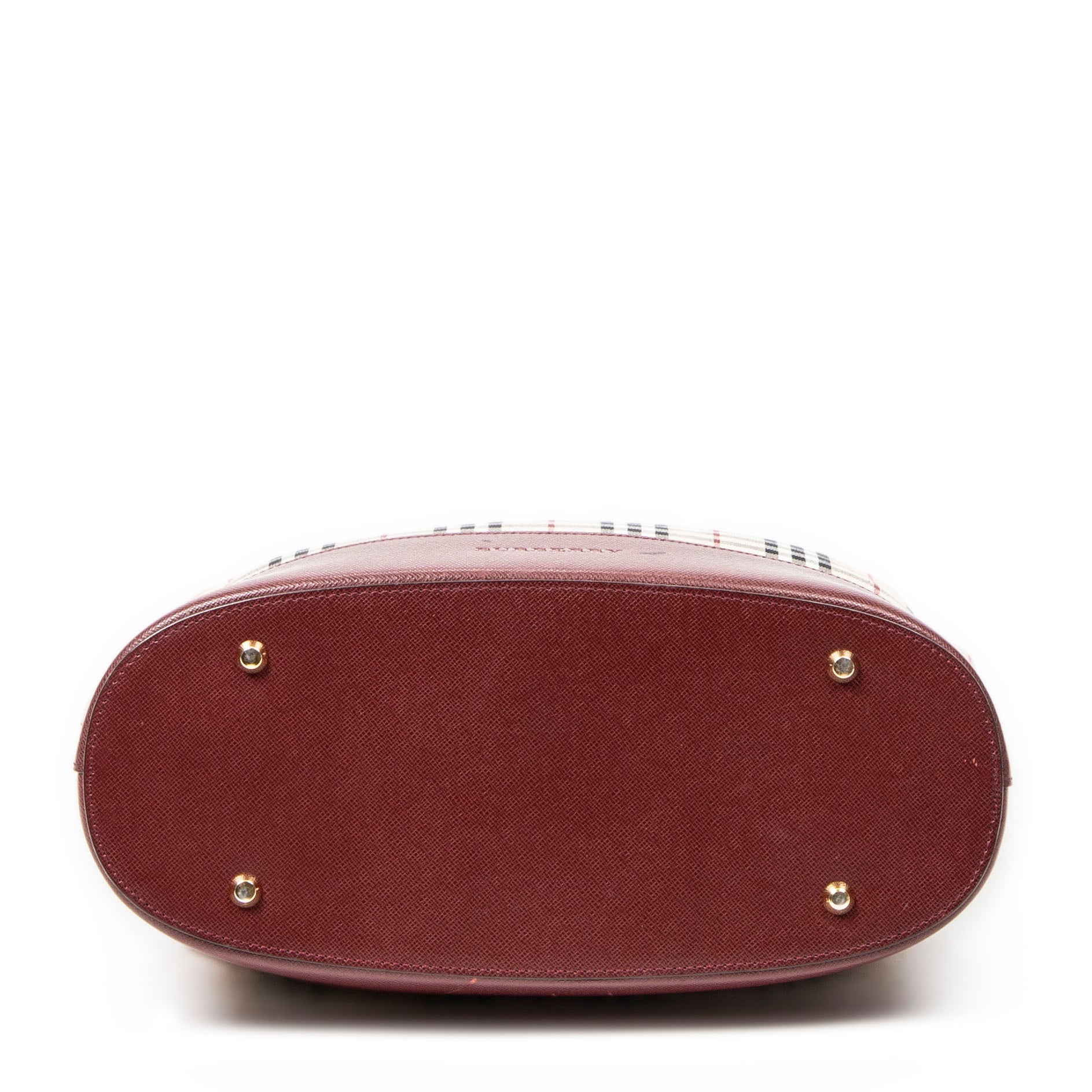 Bolso de Hombro Grande Alto Tote Lona Beige Nova Check