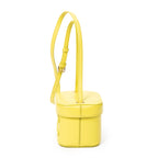 Shoulder Bag Small Cuir Triomphe Box Bag Yellow Green Smooth Calfskin Leather