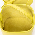 Shoulder Bag Small Cuir Triomphe Box Bag Yellow Green Smooth Calfskin Leather