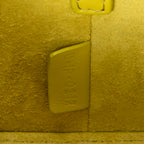 Shoulder Bag Small Cuir Triomphe Box Bag Yellow Green Smooth Calfskin Leather