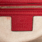Shoulder Bag Soho Bag Red Grained Leather