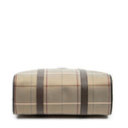 Bolso de mano Burberrys Small Boston Lona Vintage Check Verde