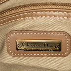 Travel Bag Vintage Medium Boston Dark Green Honeycomb Coated Canvas