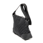 Shoulder Bag Joy Messenger Black Monogrammed Canvas