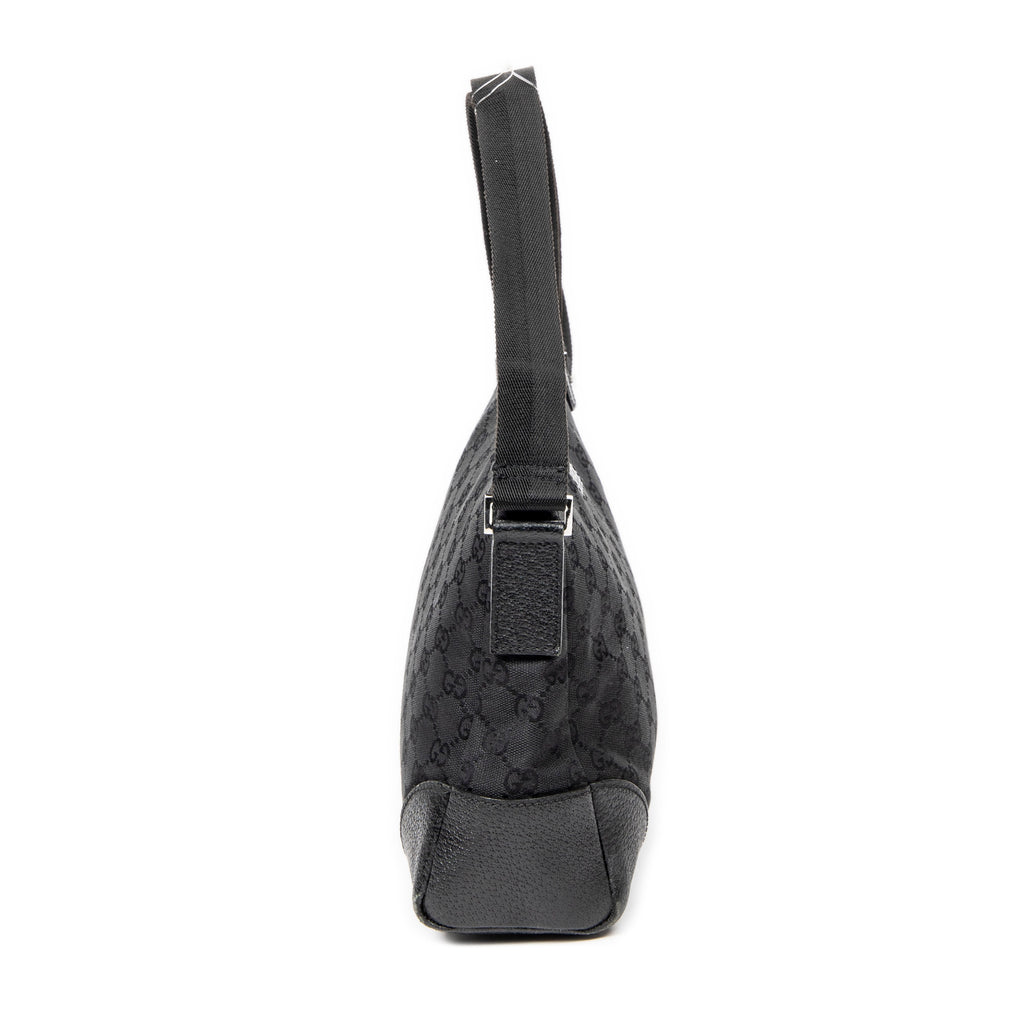 Shoulder Bag Joy Messenger Black Monogrammed Canvas