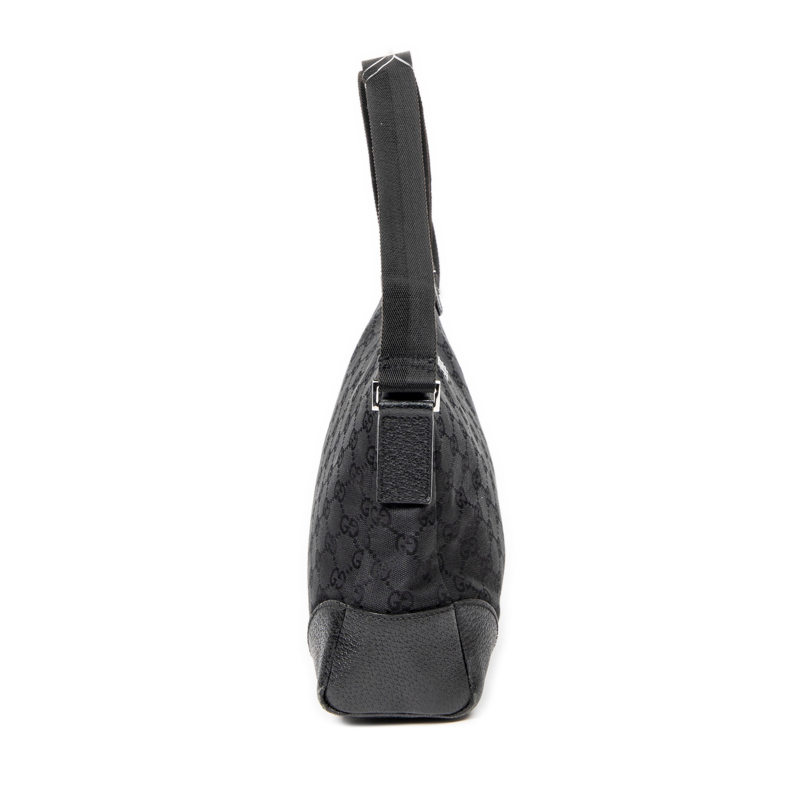 Shoulder Bag Joy Messenger Black Monogrammed Canvas