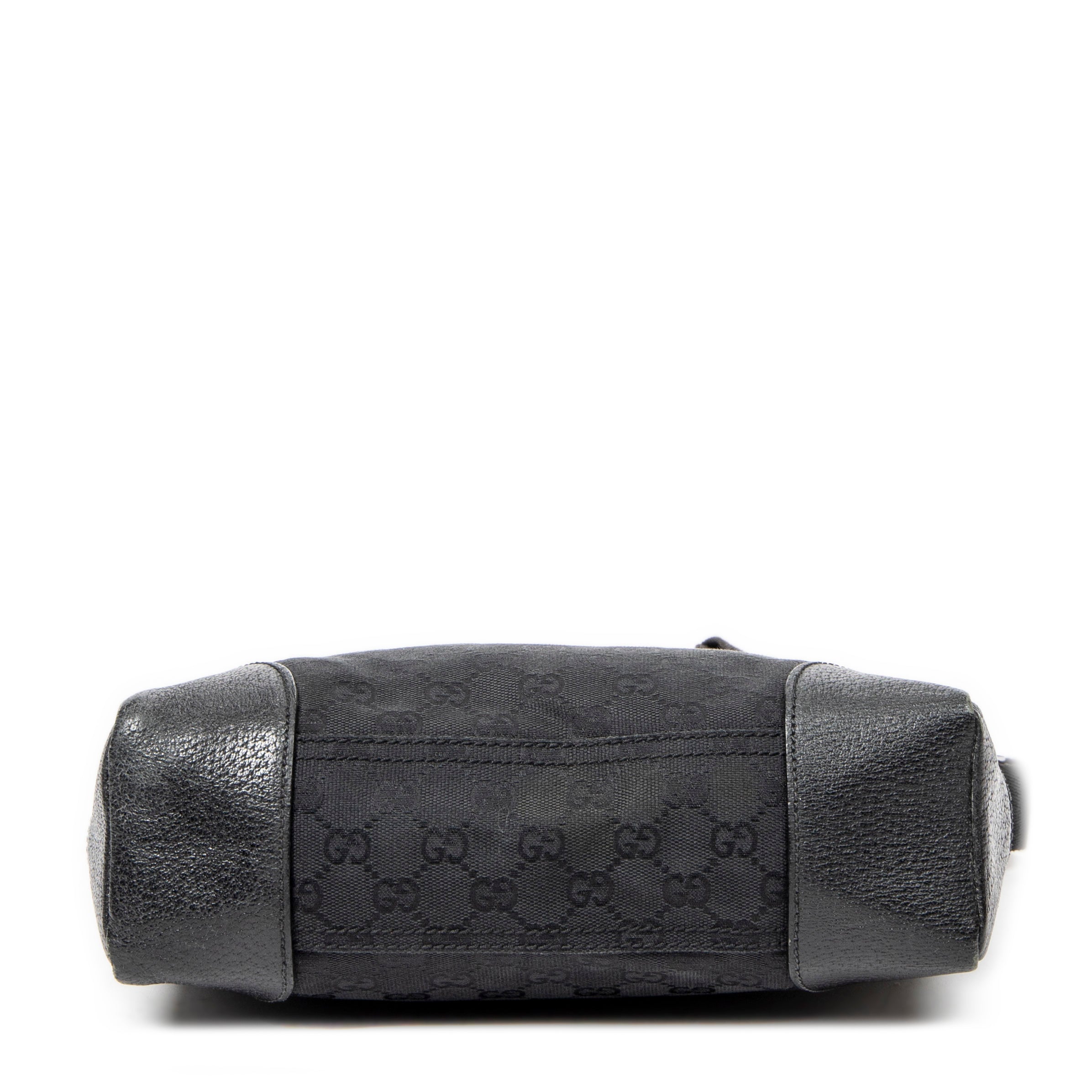 Shoulder Bag Joy Messenger Black Monogrammed Canvas