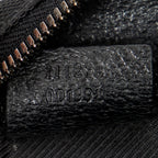 Shoulder Bag Joy Messenger Black Monogrammed Canvas