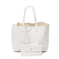 Shoulder Bag Saint Louis PM White Goyardine Coated Canvas