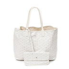 Shoulder Bag Saint Louis PM White Goyardine Coated Canvas