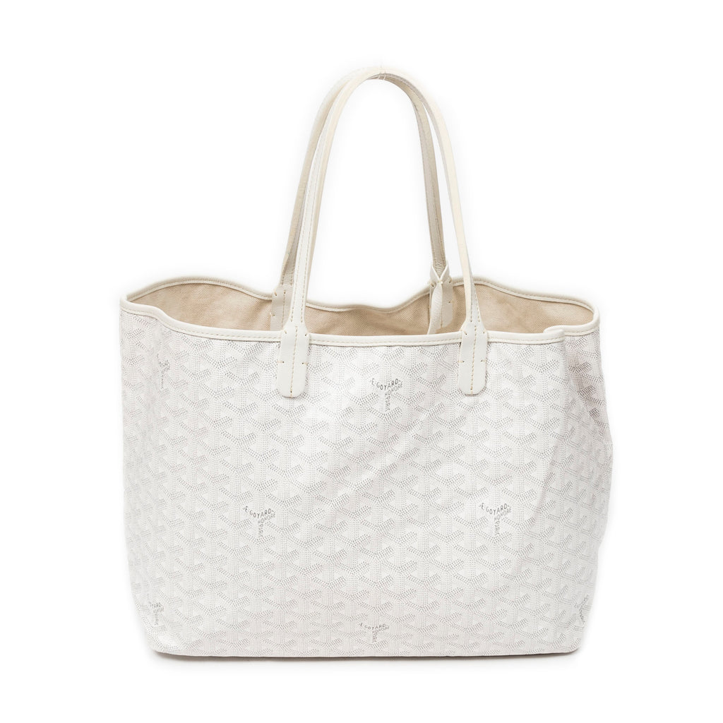 Shoulder Bag Saint Louis PM White Goyardine Coated Canvas