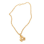 Necklace 3 CC Pendant Chain Necklace Gold Gold Plated