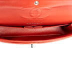 Shoulder Bag Classic Double Flap 26 Red Quilted Lambskin Leather