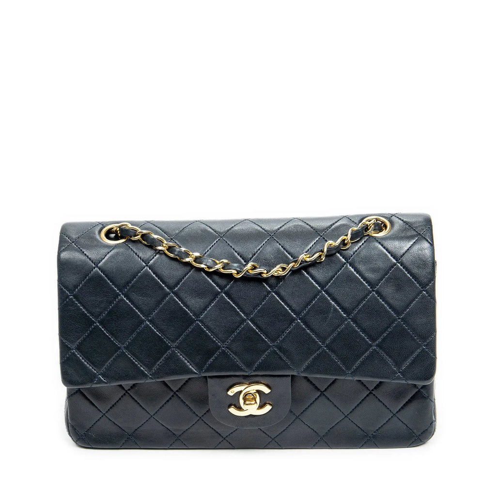 Chanel - Timeless Double Flap - Bleu Marine